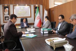 دیدار مدیرکل دیوان محاسبات استان البرز با نماینده ساوجبلاغ در مجلس